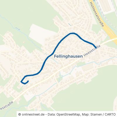 Fellinghausener Straße 57223 Kreuztal Fellinghausen Fellinghausen