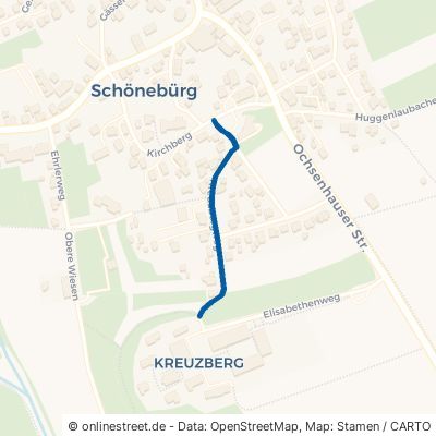 Kreuzbergweg Schwendi Schönebürg 