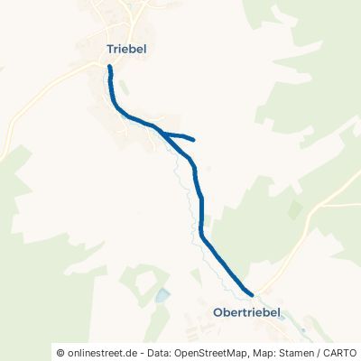 Obertriebeler Straße Triebel (Vogtland) 