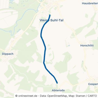 Napoleonweg Werra-Suhl-Tal 