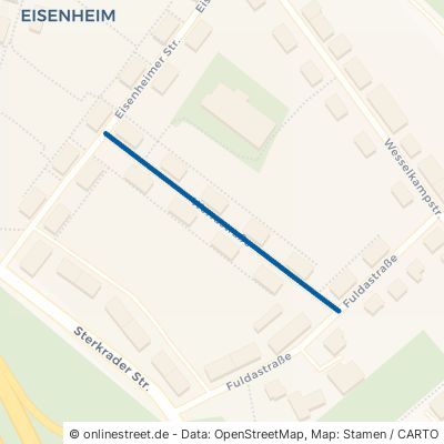 Werrastraße Oberhausen Eisenheim 