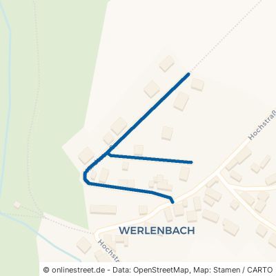 Hardtstraße Dürrholz Werlenbach 