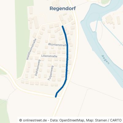 Regensburger Straße Zeitlarn Regendorf 