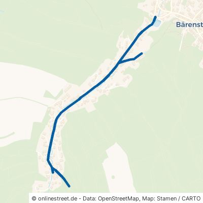 August-Bebel-Straße Altenberg Bärenstein 