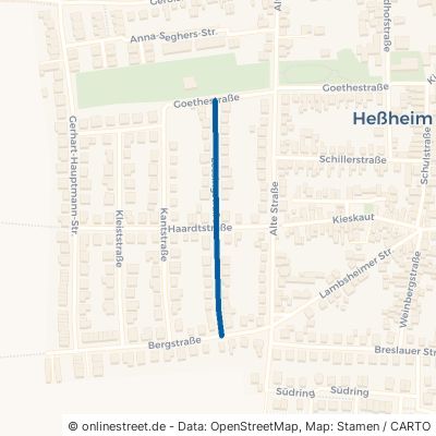 Lessingstraße Heßheim 