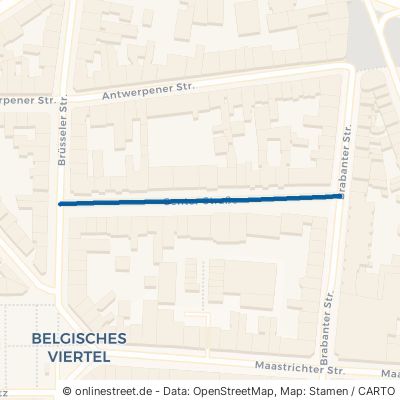 Genter Straße Köln Neustadt-Nord 