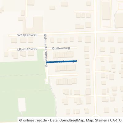 Grashüpferweg 06116 Halle (Saale) Büschdorf Stadtbezirk Ost