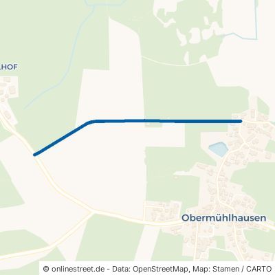 Zeilerweg Dießen am Ammersee Obermühlhausen 
