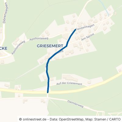 Höhweg Olpe Griesemert 