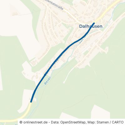 Obere Hauptstraße Beverungen Dalhausen 
