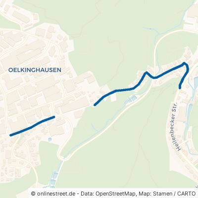 Scharpenberger Straße Ennepetal Oelkinghausen 