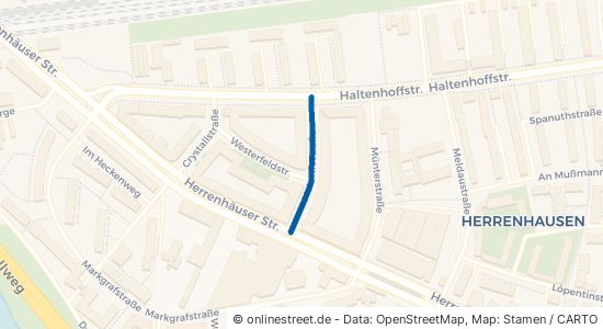 Malortiestraße Hannover Herrenhausen Herrenhausen-Stöcken
