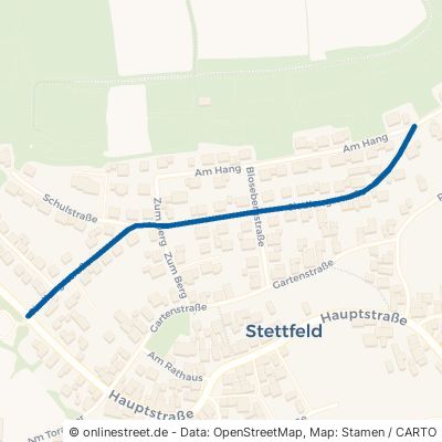 Siedlungsstraße Stettfeld 