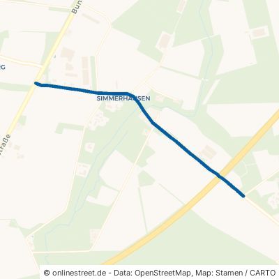 Simmerhauser Straße Prinzhöfte Schulenberg 