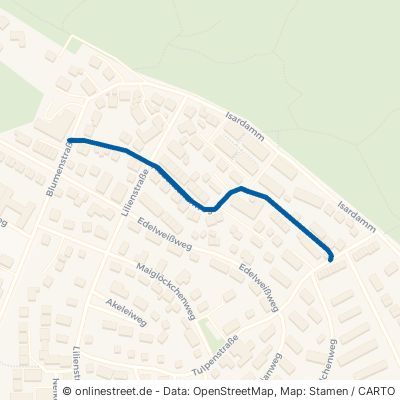 Frauenschuhweg Geretsried Gartenberg 
