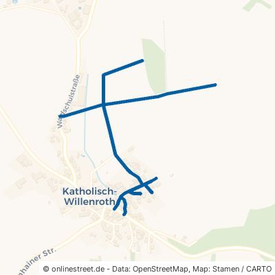 Mühlenstraße Bad Soden-Salmünster Katholisch-Willenroth 