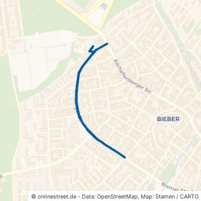 Hamburger Straße Offenbach am Main Bieber 