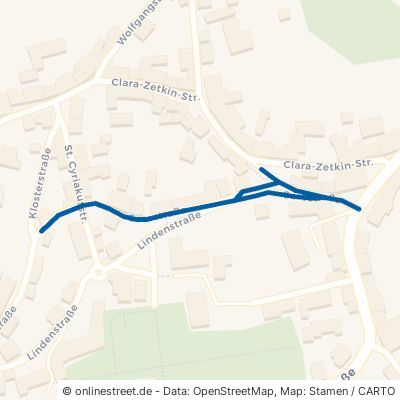 Gerostraße Landkreis Quedlinburg Gernrode 