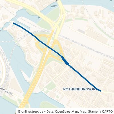 Billhorner Röhrendamm Hamburg Rothenburgsort 