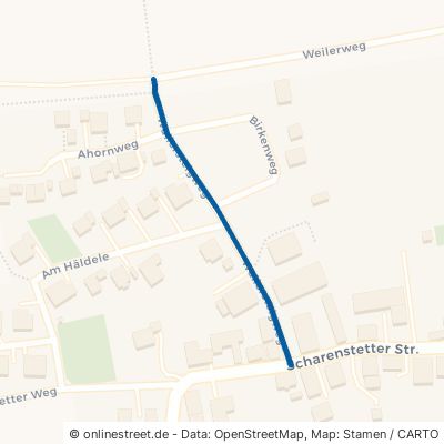 Wallersteigweg Lonsee Luizhausen 