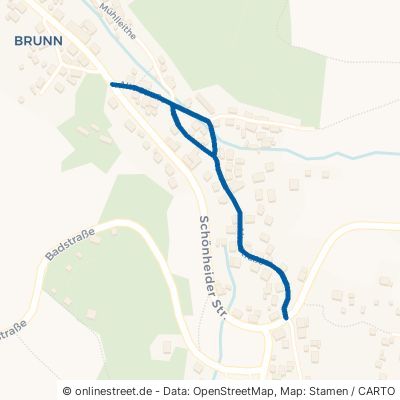 Alte Straße Auerbach (Vogtland) Brunn 