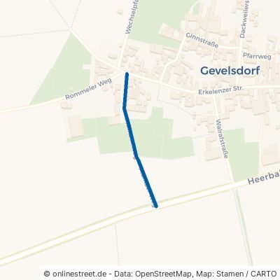 Müntzer Weg Titz Gevelsdorf 