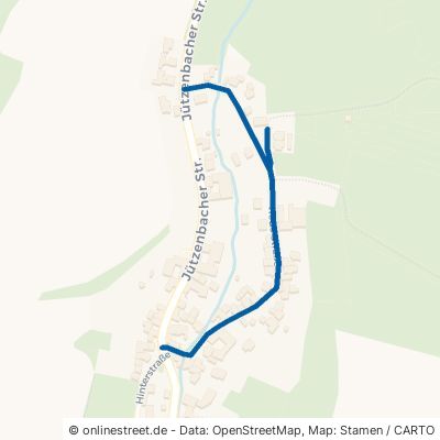 Neue Straße Sonnenstein Jützenbach 