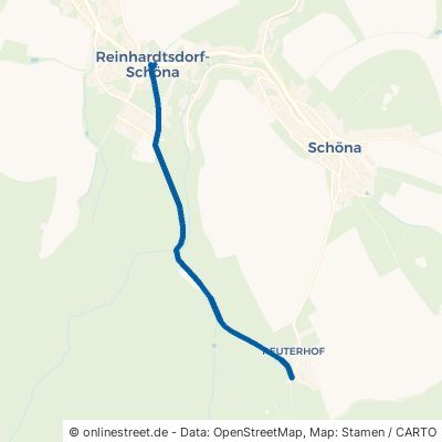 Waldbadstraße Reinhardtsdorf-Schöna 