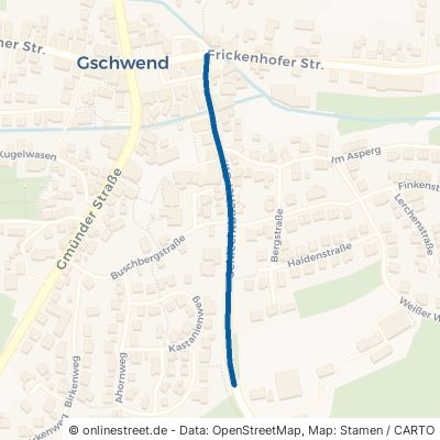 Schlechtbacher Straße Gschwend 