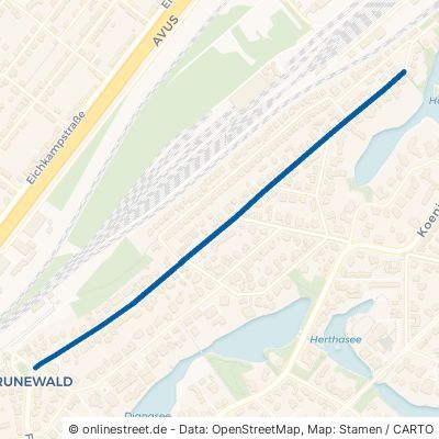 Trabener Straße 14193 Berlin Grunewald Bezirk Charlottenburg-Wilmersdorf