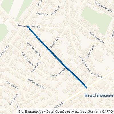Frühlingstraße Ettlingen Bruchhausen 