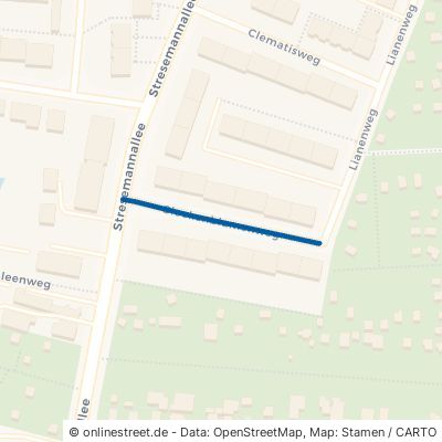 Glockenblumenweg 22529 Hamburg Lokstedt Bezirk Eimsbüttel