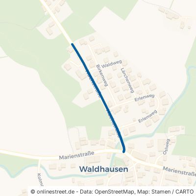 Hochstraße Schnaitsee Waldhausen 