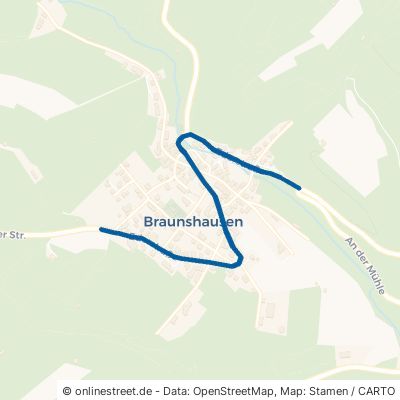 Ederstraße Hallenberg Braunshausen 