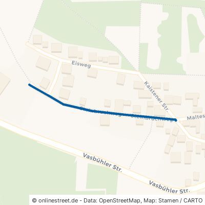 Steinbruchweg Werneck Eckartshausen 