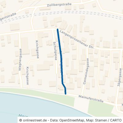 Schiffergasse Gemünden am Main Langenprozelten 