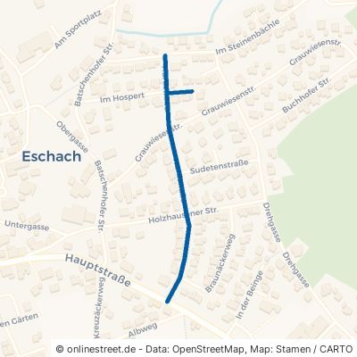 Hurdstraße Eschach Holzhausen