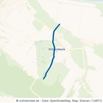 Straße Zur Kühlung Wittenbeck 