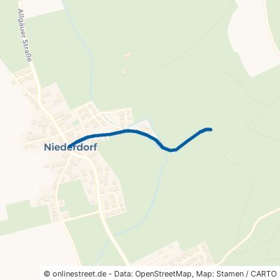 Mühlstraße Wolfertschwenden Niederdorf 