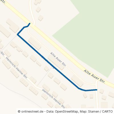 Siedlerweg Lauter-Bernsbach Lauter 