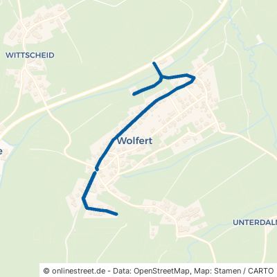 Wolferter Weg Hellenthal Wolfert 