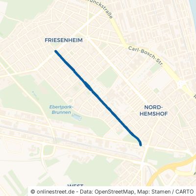 Hohenzollernstraße Ludwigshafen am Rhein Friesenheim/Nord 