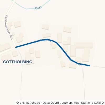 Kirchenweg Massing Gottholbing 