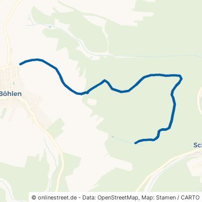 Hirschkammweg Verwaltungsgemeinschaft Großbreitenbach Böhlen 