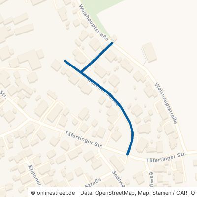 Bozener Straße Neusäß Täfertingen 