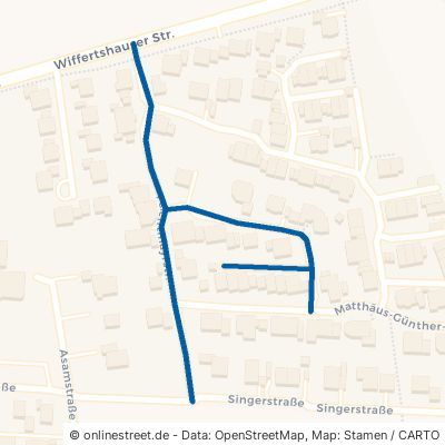Feichtmayrstraße Friedberg Wiffertshausen 