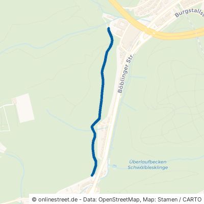 Vogelrainweg Stuttgart Südheim 