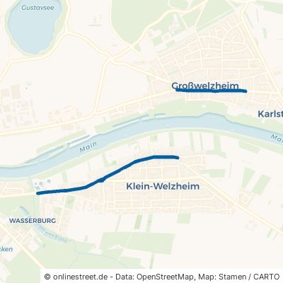 Hauptstraße Seligenstadt Klein-Welzheim 