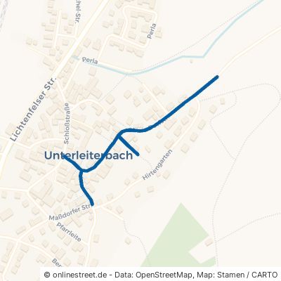 Obere Dorfstraße Zapfendorf Unterleiterbach 