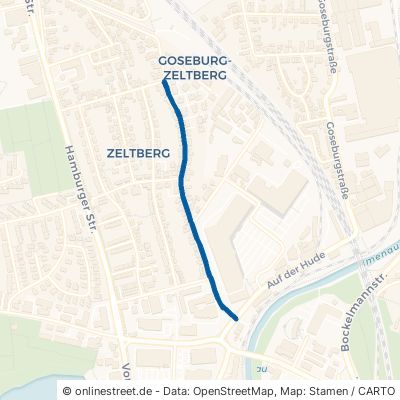 Bardowicker Wasserweg Lüneburg Goseburg-Zeltberg 
